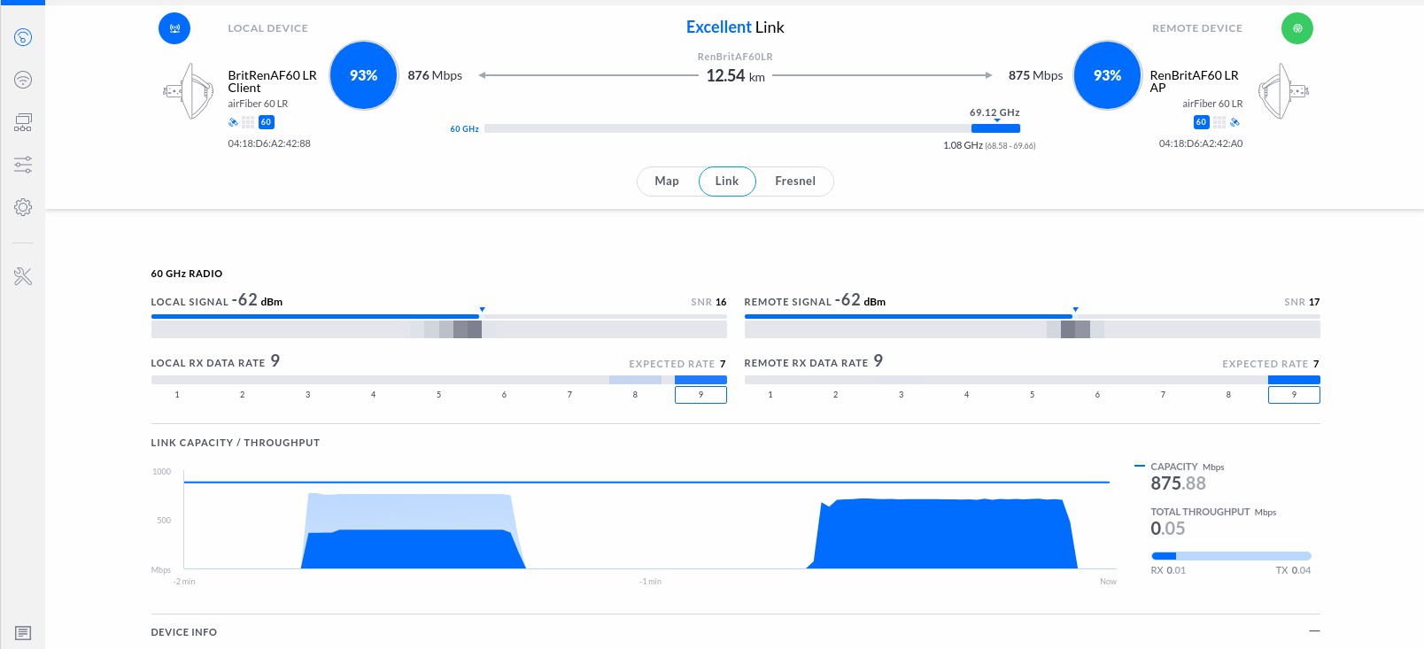 Speedtest duplex, download only