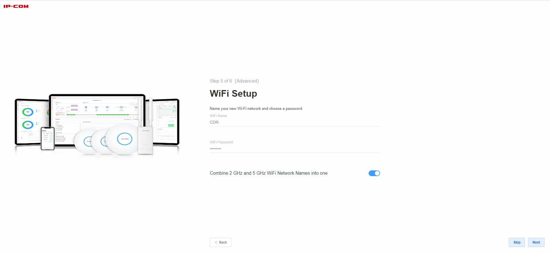 Configuration window 5/7