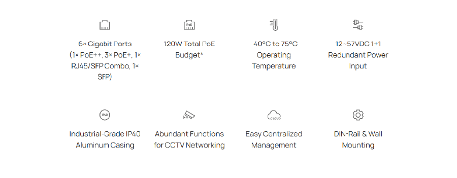 IES206GPP Industrial Switch