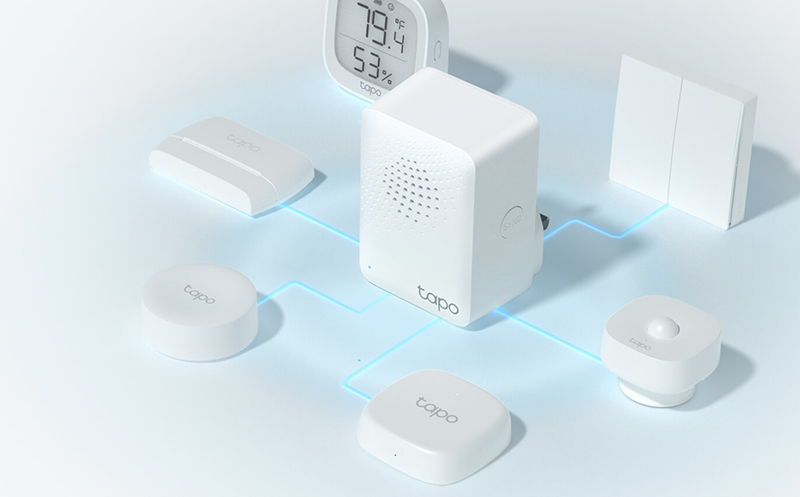 TP-Link Tapo H100 Smart Home IoT Sensor Hub with Chime for Tapo Buttons &  Sensors