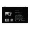 BBS Power AGM6V12AH VRLA AGM battery 6V 12Ah