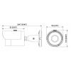 Dahua IPC-HFW1431S-0360B (Lite series) IP camera 4Mpix 2688x1520 IR30m 3.6mm PoE