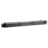 Digitus patchpanel 24x S/FTP cat. 6, black