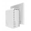 MikroTik PWR-LINE AP power adapter with N300 access point