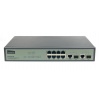 NETIS ST3310 8 ports fast ethernet 2 ports combo/gigabit ethernet SNMP switch