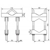 Mast Crossing Clamp