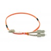 OPTON - PatchCord multimode LC-SC 62.5/125um OM1 MM duplex 0,5m