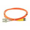 OPTON - PatchCord multimode SC-ST 62.5/125um OM1 MM duplex 2m