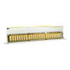 Patch panel Digitus STP cat.5e 24 ports with the cable guide