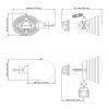 RF Elements AH20-CC 20° Asymmetrical Beam Antenna 5GHz 20.5dBi N female