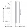 RF Elements Array Sector 3-17 HV sector antenna 3GHz 118° 17dBi RP-SMA