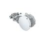 RF Elements SH90WB-GO 5 + 6 GHz Wideband 90° Symmetrical Horn Antenna, TwistPort, 10 dBi