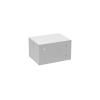 Solarix GrandN DUO Rack 19" cabinet 6U 450mm Gloss Gray (wall mounting)