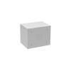 Solarix GrandN DUO Rack 19" cabinet 9U 450mm Gloss Gray (wall mounting)