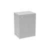 Solarix GrandN Rack 19" cabinet 16U 450mm Glass Gray (wall mounting)