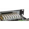 Solarix SX24-6-STP-BK patch panel 1U 24x RJ45 cat. 6 STP black