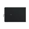 Stalflex S-RC19-4U-350MB Rack 19" cabinet 4U 350mm Metal Black (wall mounting)
