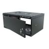 Stalflex S-RC19-4U-350MB Rack 19" cabinet 4U 350mm Metal Black (wall mounting)