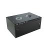 Stalflex S-RC19-4U-350MB Rack 19" cabinet 4U 350mm Metal Black (wall mounting)
