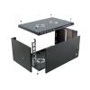 Stalflex S-RC19-6U-350MB Rack 19" cabinet 6U 350mm Metal Black (wall mounting)