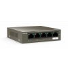 Tenda TEG1105P-4-63W Switch with 4 Port PoE 5 x Gigabit Ethernet