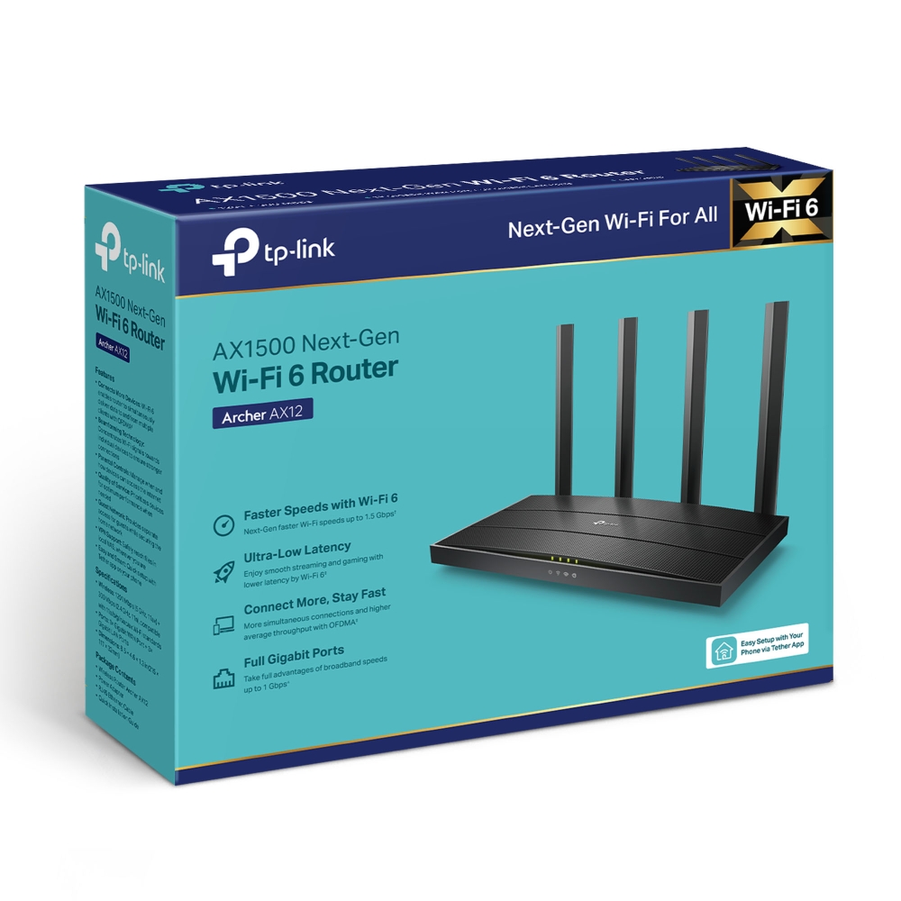 Router TP-Link Archer AX12 AX1500