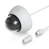 Ubiquiti AI Dome Outdoor IP Camera 8 Mpix (4K) IK10, microSD, microphone, white