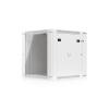 Ubiquiti Double Sectioned 12U Rack Cabinet 700mm, Glass Front Door, load up to 80 kg (wall-mount)