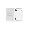 Ubiquiti Double Sectioned 12U Rack Cabinet 700mm, Glass Front Door, load up to 80 kg (wall-mount)
